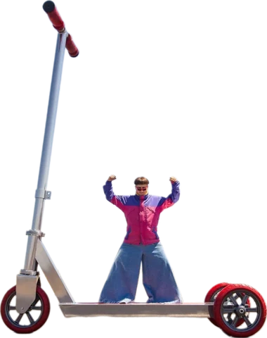 Oliver Tree Scooter
